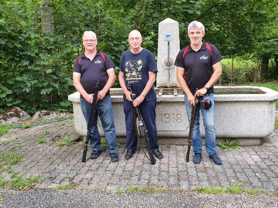 Sieger Vereinscup 2020; 1. Meyer HP, 2. Fahrni E, 3. Seidel A. Bild: Sieger Vereinscup 2020; 1. Meyer HP, 2. Fahrni E, 3. Seidel A.